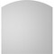Ekena Millwork Arch Top Surface Mount PVC Gable Vent: Functional, w/ 3-1/2"W x 1"P Standard Frame, 40"W x 42"H GVPAR40X4201SF - alternate 3